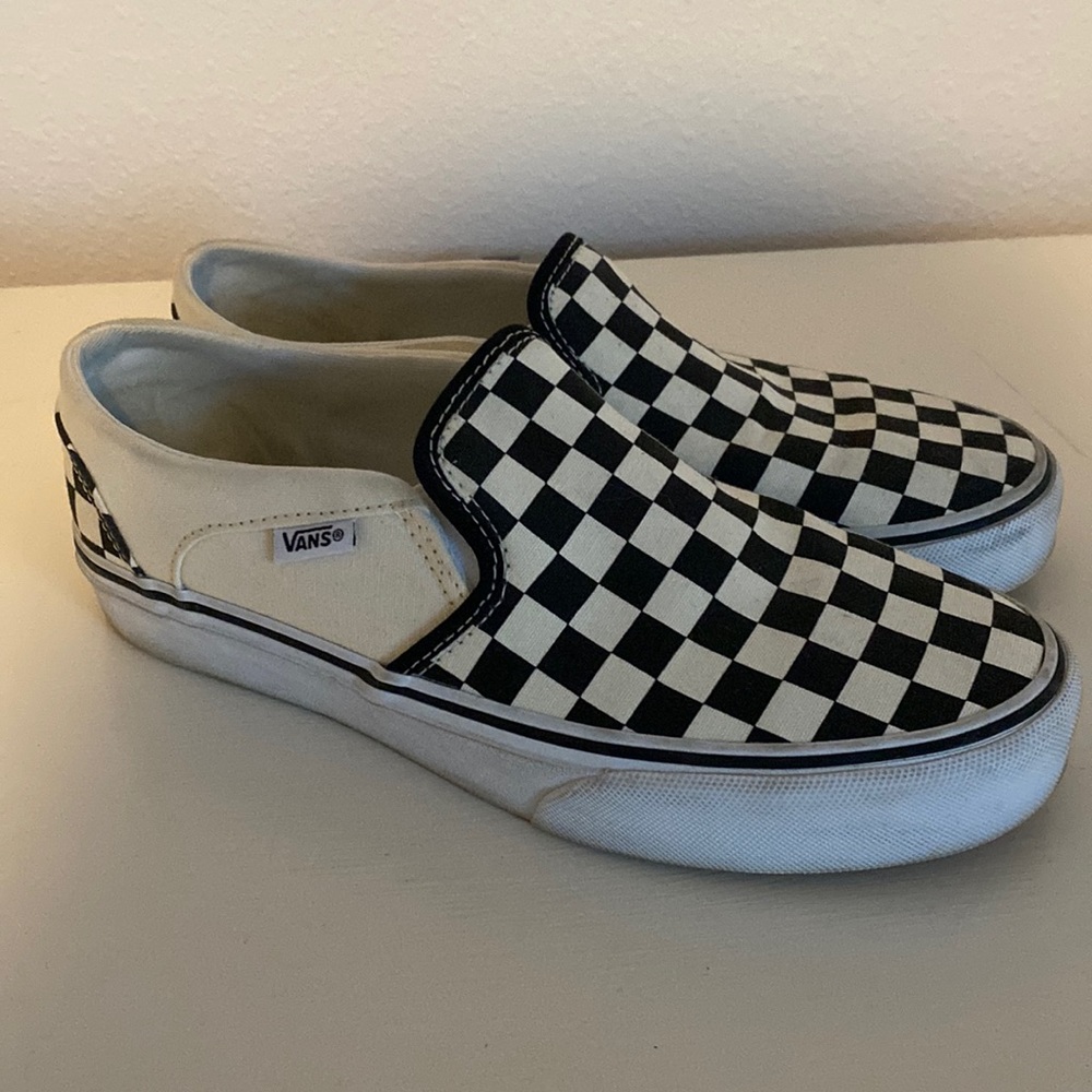 Checkered vans